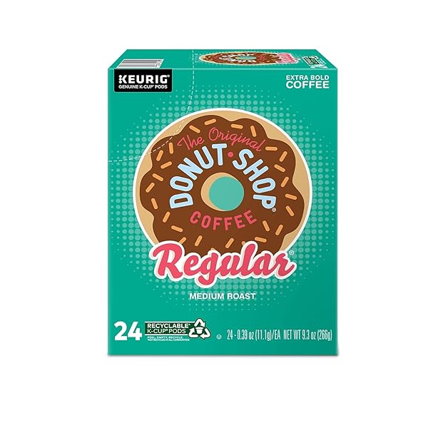 COFFEE PEOPLE DONUT SHOP COFFEE K-CUP, MEDIUM ROAST, 24 COUNT