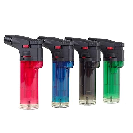 GYD Bouncer Jet Feuerzeug, TourchOutdoor 12 Turboflamme (Blau)