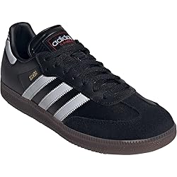 adidas Unisex-Adult Samba Indoor, Black/White/Vivid