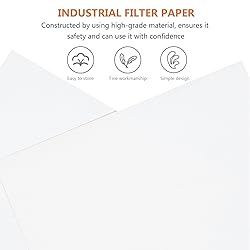 30 Sheets Qualitative Filter Paper, 11.81 X 11.81