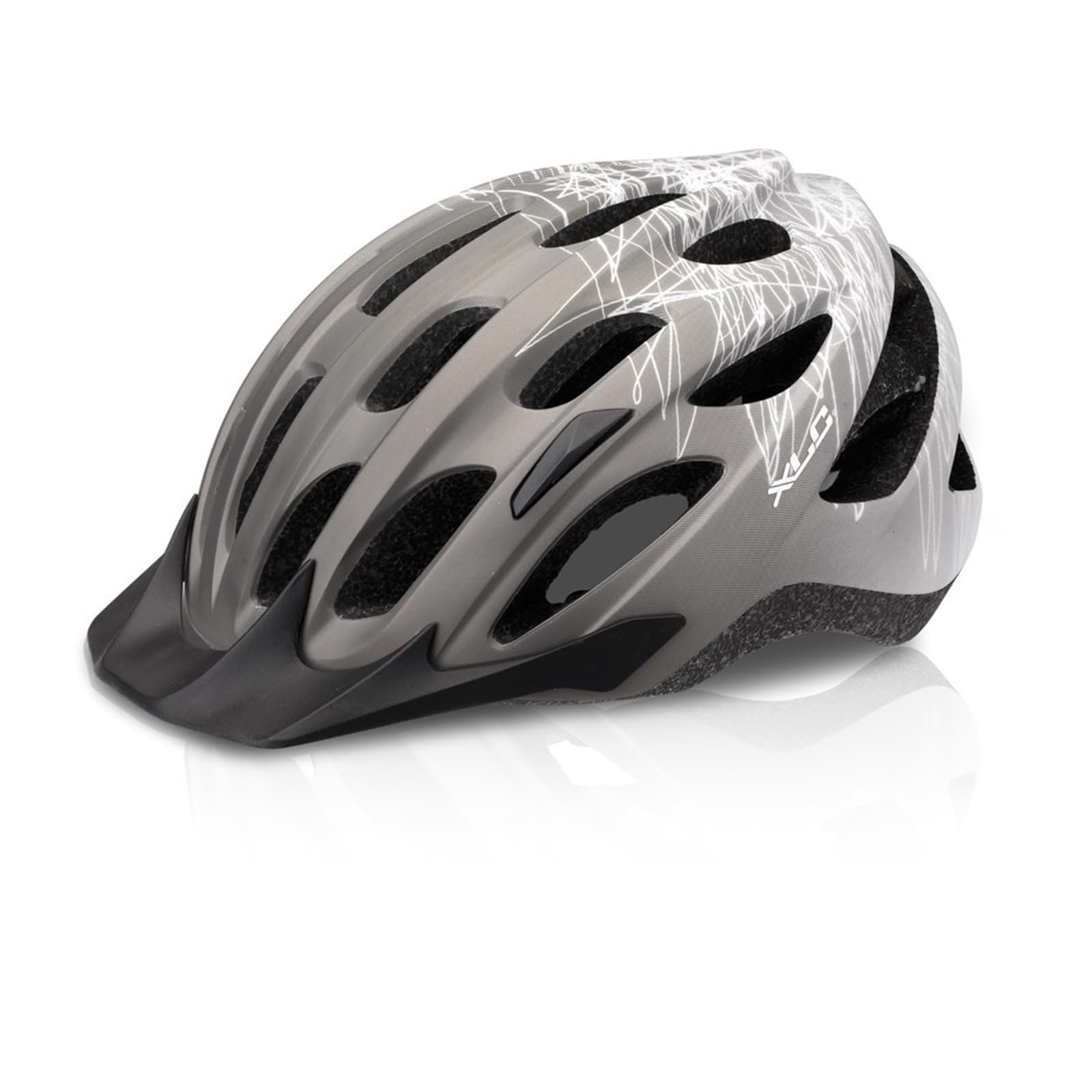 XLC Unisex Adults' BH-C20 Bicycle Helmet Charcoal 58-63 cm
