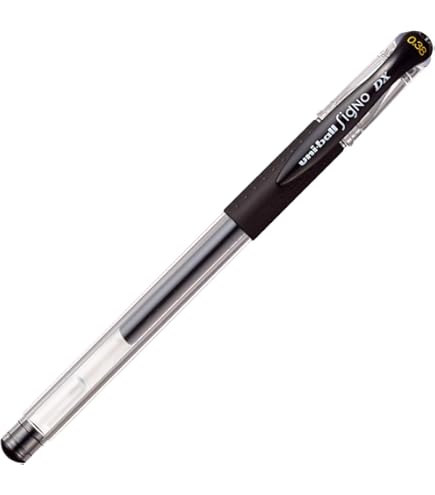 ２本セット uni ball signo bit UM201 0.18 0.28 Uni-ball Signo Bit UM-201 Gel Ink Pen - 0.18 mm - Black