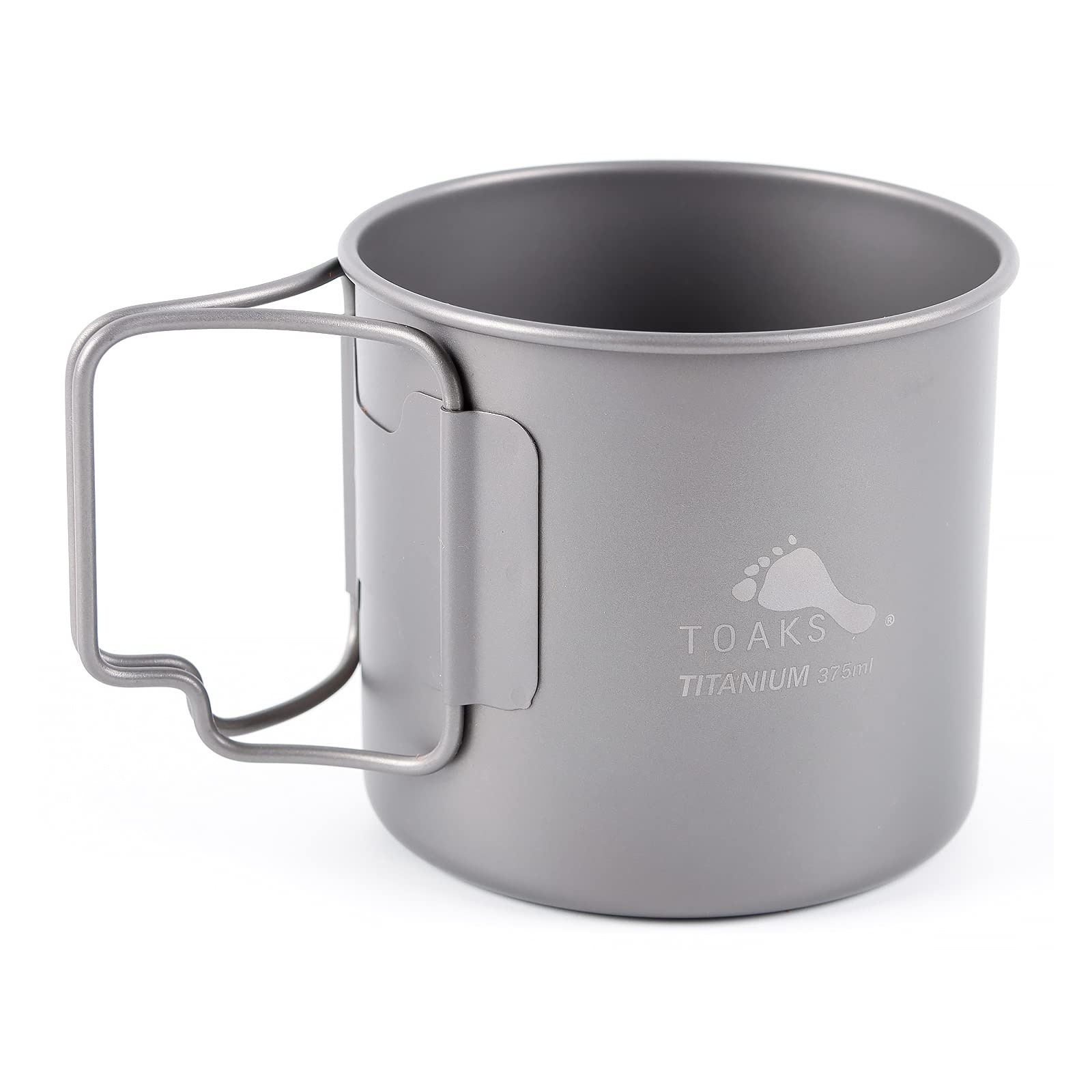 TOAKS 375ml Titanium Camping Cup Coffee Tea Mug Ultralight for Outdoor Camping Tableware