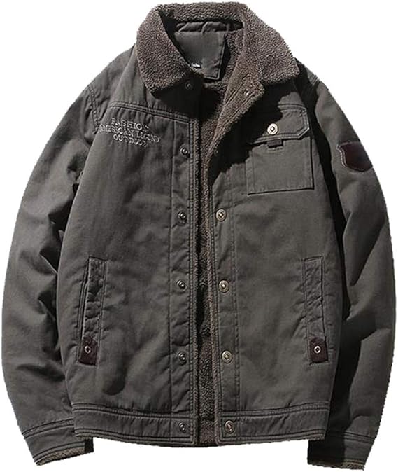 Amazon Oiwenjuanh フライトジャケット アウターコート ライトジャケット メンズ 裏起毛 ウインドブレーカー カジュアル カーデイガン スリムフィット ブルゾン 人気 秋冬 大きいサイズ 厚手 ビジネス 秋冬 防寒 防風 コート ジャケット 通販
