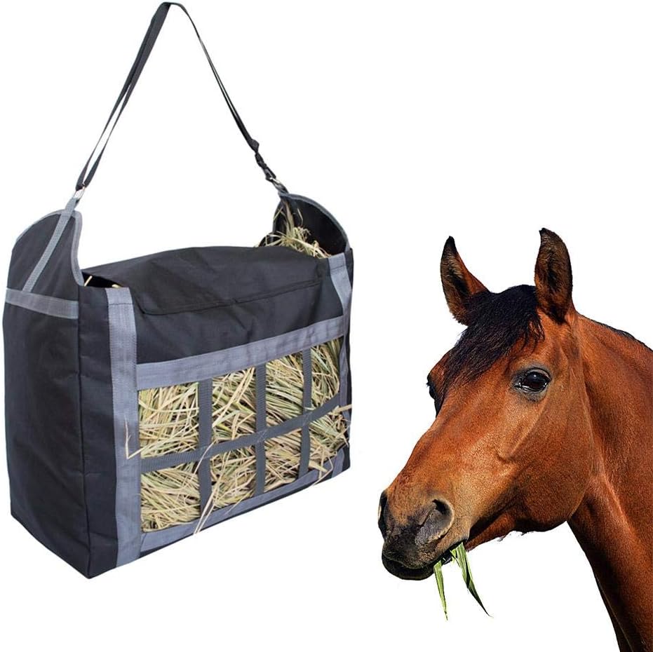 Large Size Horse Hay Slow Feed Hay Bag Slow Feeding Tote Front