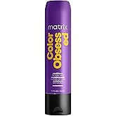 Matrix Antioxidant Conditioner, Color Obsessed Enhances & Prevents Fading, For Treated Hair, Sulfate-Free, Salon, 300ml (Pack