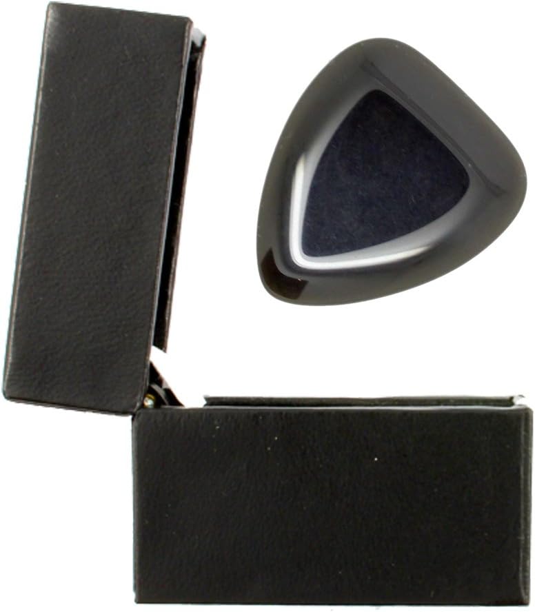 Lava Tones - Black Obsidian - Individual Plectrum in a Gift Box, LAV-BLKOB-GB