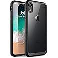 SUPCASE [Unicorn Beetle Style Series] Case for iPhone XR, Premium Hybrid Protective Clear Case for Apple iPhone XR 6.1 inch 2018 Release (Black)