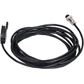Oumefar Torch Micro Switch with Wire Line Aviation Plug Fitting Torch Micro Switch Welding Accessories for TIG Welding Torch and Plasma Cutting Torch, 14.11ft Length