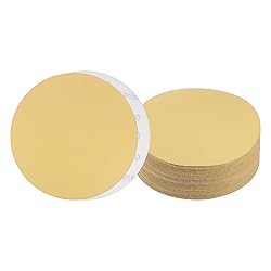Kozelo 50pcs No Hole Sanding Discs- [ 8 Inch 180
