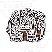 Royal Kraft Wooden Stamps DIY Fabric, Textile, Clay, Pottery, Paper, Henna Printing Blocks THDtag003
