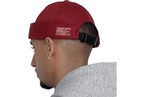 UNDERCONTROL Brimless Sailor Fisherman Leon Hat No Visor Miki Skull Docker Beanie Trawler Tactical Ring Cap for Men & Women