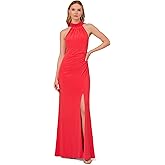 Adrianna Papell Women's Jersey and Chiffon Gown