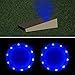 4VWIN LED Standard Cornhole Night Light 4 Colors Choose for Corn Hole Bean Bag Toss Board Game