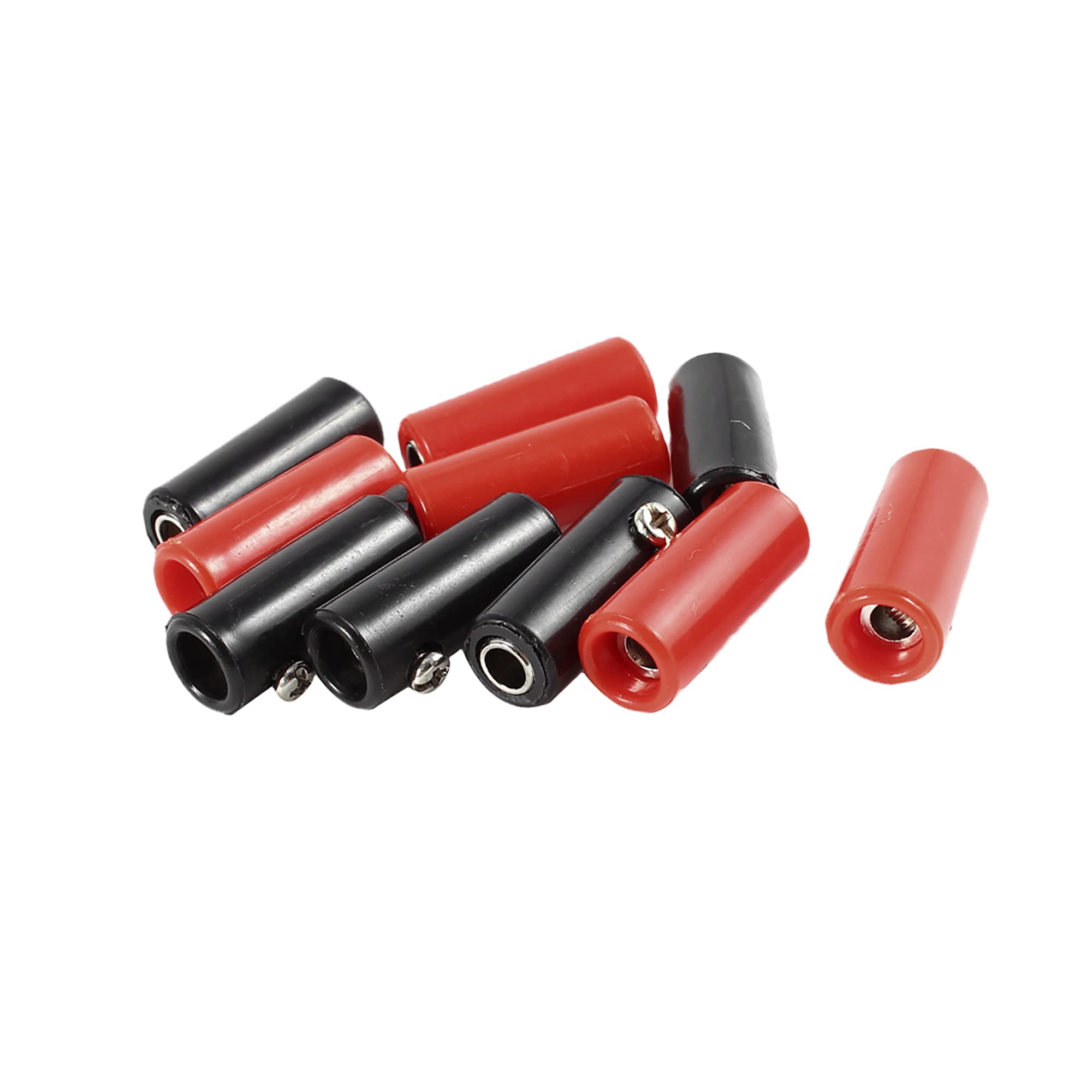 A ABSOPRO Speaker Banana Jack Female Socket 4mm Connector Adapter (Set of 10)