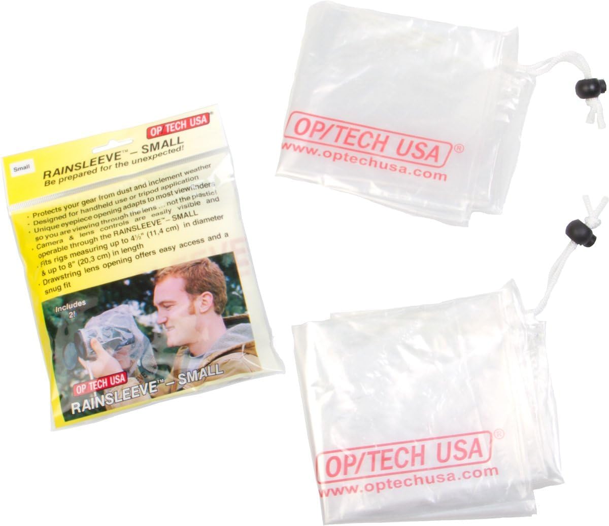OP/TECH USA 8 Inch RainSleeve Small - Twin Pack