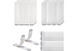 KyeeaDIY 24 Pairs (48 Strips) Picture Hanging Strips Heavy Duty, Damage Free Hanging Picture Hangers, Large Wall Hanging Strips Removable Adhesive Strips for Frame Hanging and Home Decor