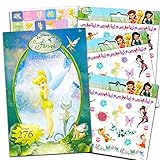 Disney Fairies Stickers and Tattoos Party Favor Pack (120 Stickers & 75 Temporary Tattoos Featuring Tinkerbell)