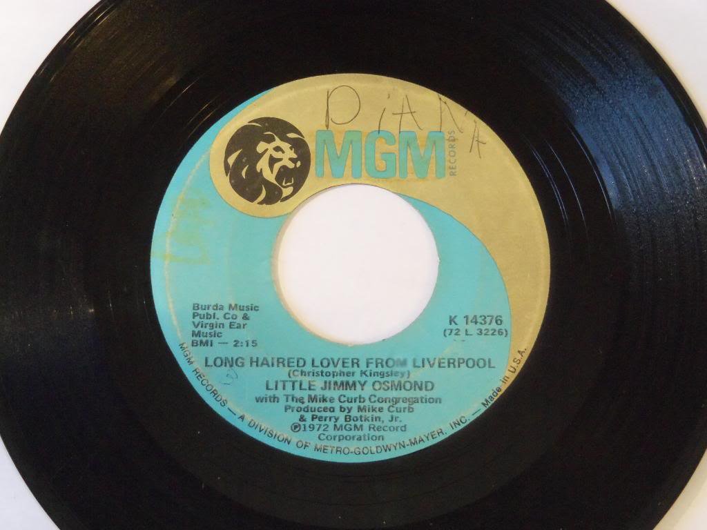 Little Jimmy Osmond Long Haired Lover From Liverpool Little