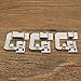 Sewing Machine Presser Foot KINGSO 3 Sizes Rolled Hem Pressure Foot Snap-On Presser Walking Foot for Low Shank Sewing Machine, Singer, Baby Lock, Brother, Janome (1/2'',3/4'',1'') (3 Sizes)