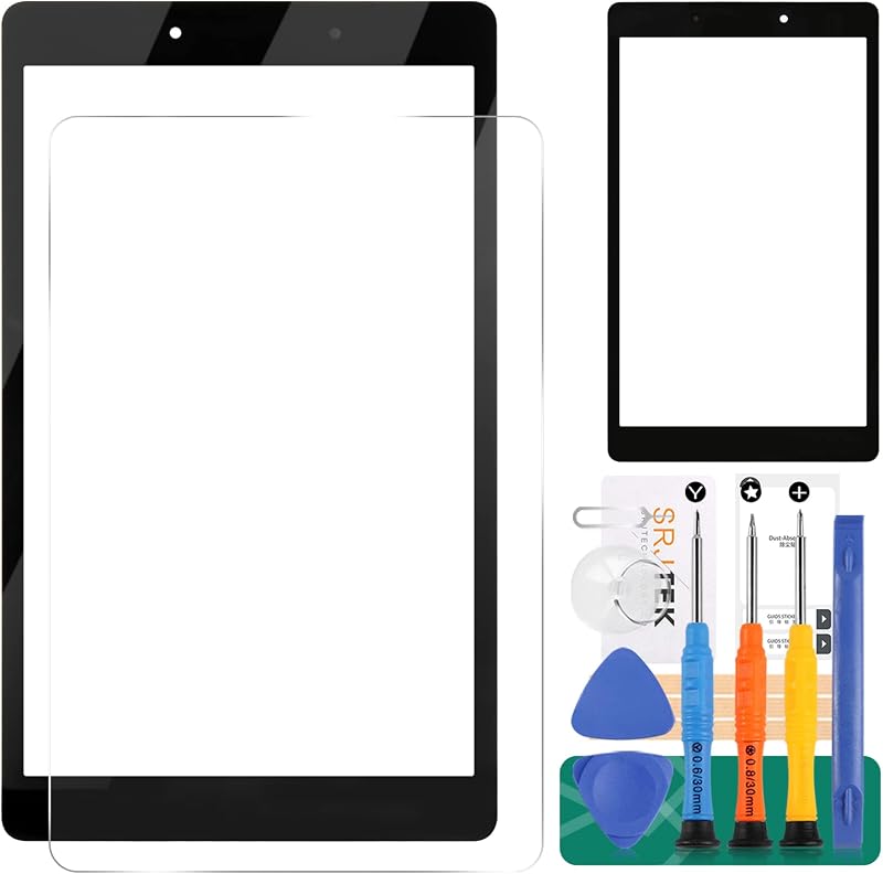 SRJTEK For Samsung Galaxy Tab A 8.0 2019 Screen Replacement T290 Outer Glass