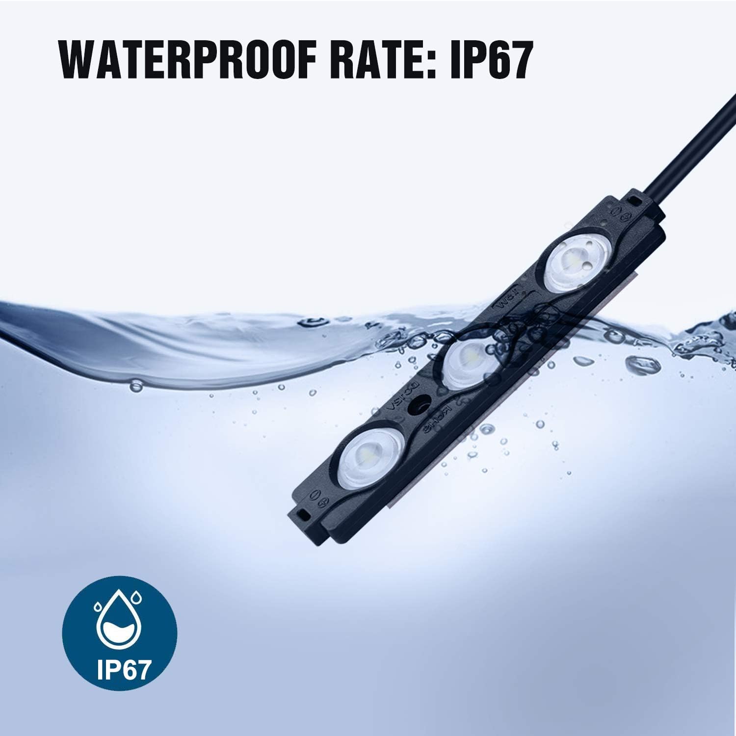 Nilight 8PCS 24LED Rock Light for Cargo Truck Pickup Bed Off Road Under Car Side Marker LED Rock Lighting Kit w/Switch White, 2 Years Warranty: Automotive