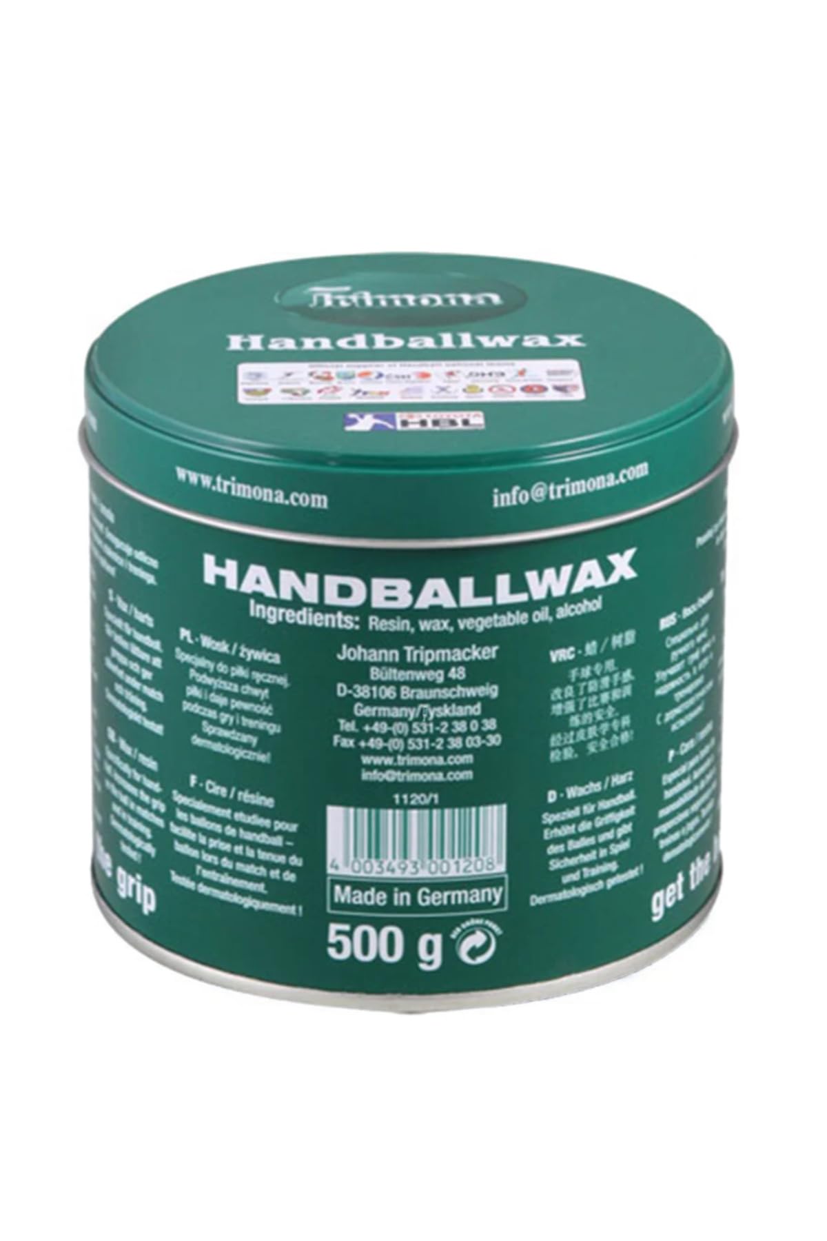 Trimona 500g Handball Hand Grip Enhancer Resin Wax