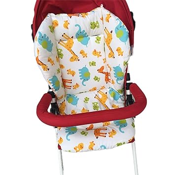 1pc Breathable Baby Stroller Seat Pad Car Seat Liner High Chair Seat Cushion Liner Mat Cotton Seat Seat Pad Cover Protector For Baby Infant Hirsch Amazon De Baby