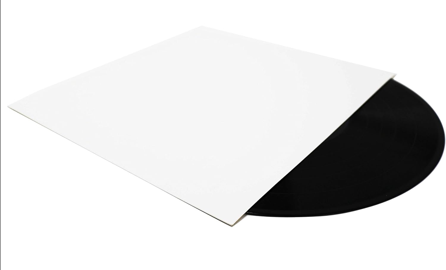 BIG FUDGE Pro Blank Album Jackets, 12 Inch x White, 20 Vinyl Record Covers (350gsm) - Image 5