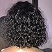 Dorosy Hair 360 Lace Frontal Wigs 150% Denisty Lace Front Human Hair Wigs for Black Women Curly Brazilian Virgin Hair Pre Plucked 360 Lace Wigs with Baby Hair (8 inch with 150% density)