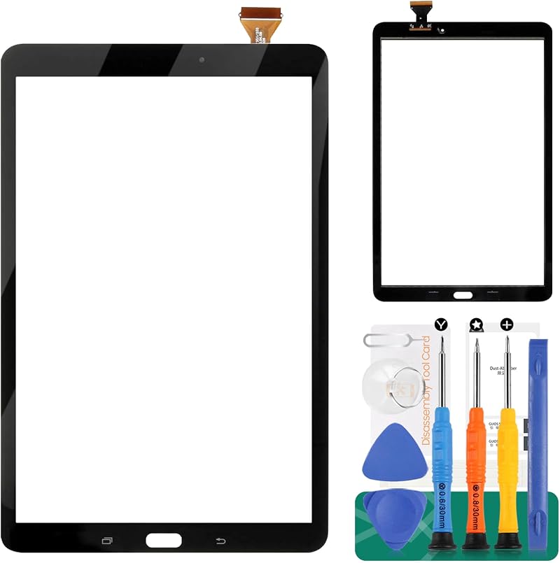 SRJTEK Samsung Galaxy T560 T561 Touch Screen Digitizer Replacement Black No