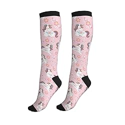 aipoase Fabled Horse Compression Socks Knee High