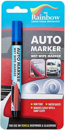 Car Paint Marker Pens Auto Writer Blue 