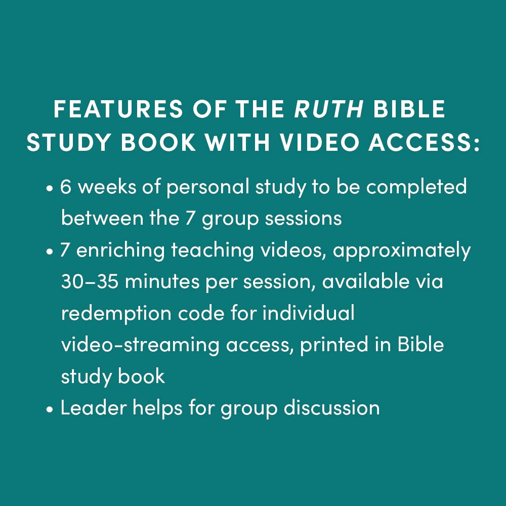 Ruth: Loss, Love & Legacy - Bible Study for Women (Revised & Expanded) with Video Access