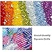 Diamond Painting Accessories Square Diamonds, 20 Colors DIY Bead Replacement for Missing Drills of 5D Diamond Painting Kits Cross Stitch Rhinestone Embroidery
