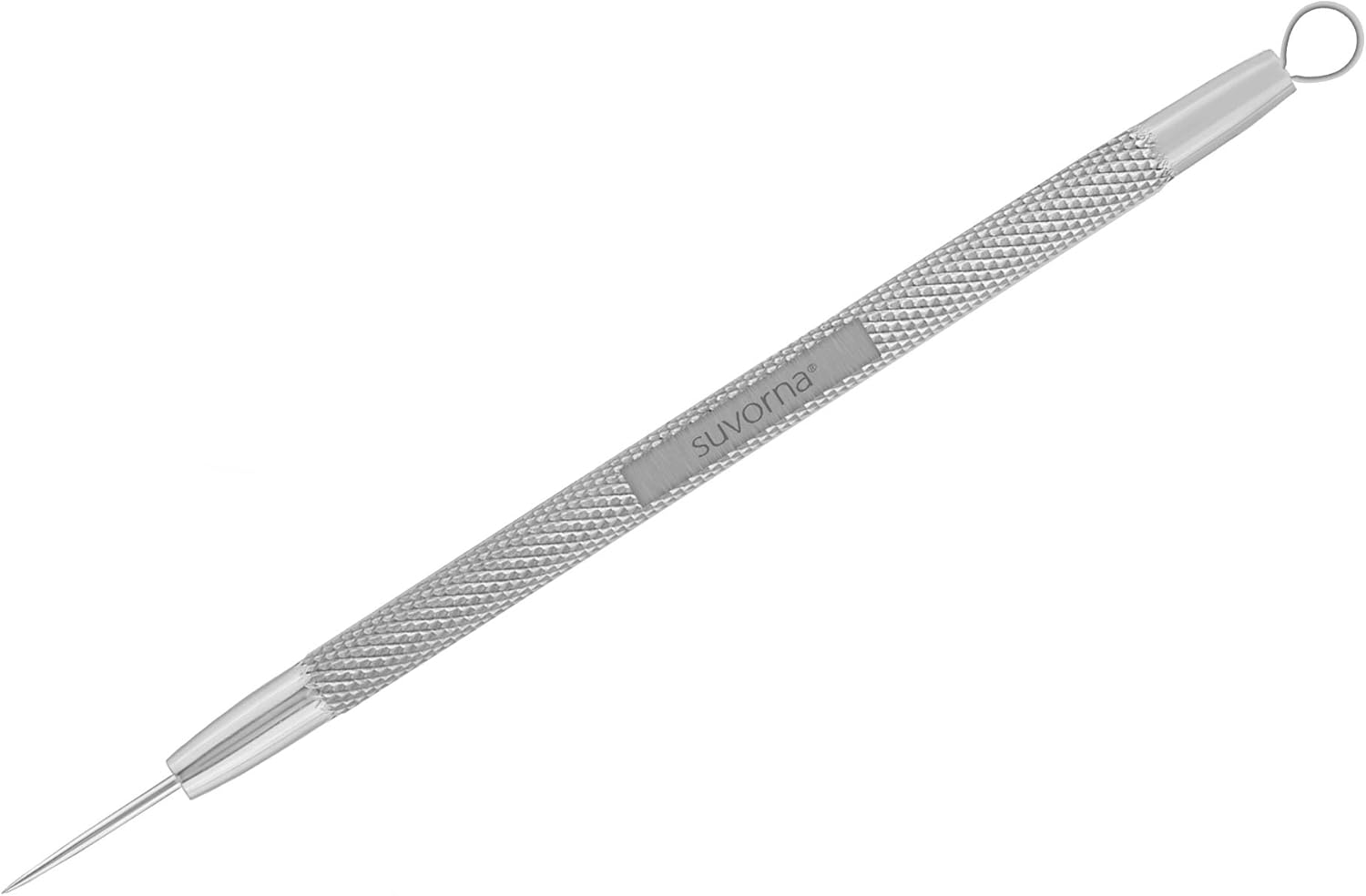 Suvorna Skinpal s35 Lancet for Whitehead Extractor, Pimple, Milia, Pus Removal Tool 2in1. Made with Dermatologist Grade Surgical Steel. Approved by aestheticians, Comes with Product guide & Warranty.: Health & Personal Care