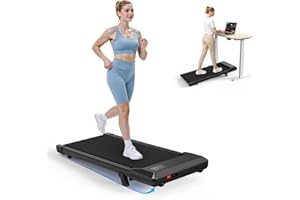 SupeRun Walking Pad with Incline, Under Desk Treadmill, 3 in 1 Portable Treadmills for Home with Rem...