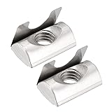 uxcell Roll in Spring M8 T Nuts,3030/4040 Series