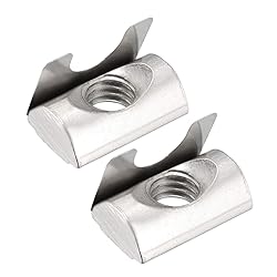 uxcell Roll in Spring M8 T Nuts,3030/4040 Series