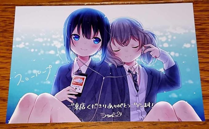 Amazon Co Jp スローループ Wondergoo まんがタイムきらら キャンペーン 限定ポストカード 特典 イラスト ワンダーグー うちのまいこ ホビー 通販