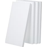 Crafare 4 Pack Craft Foam Blocks 14x7x1in Styrofoam Sheets for Art Projects | For school, sculpt, floral, model. These rectangular polystyrene bricks cut easily.