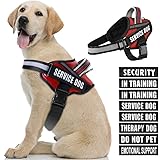 Dog Vest Harness and Patches Set, Animire in