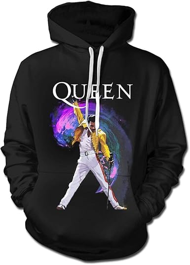 queen band zip up hoodie