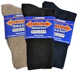 Extra-Wide Medical (Diabetic) Socks for Women (Variety)