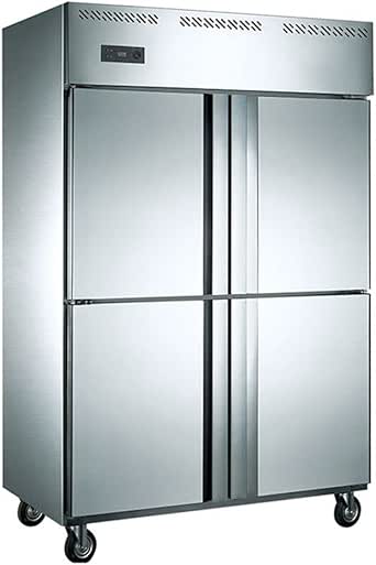 Amazon.com: 1000 Liter 4-Door Restaurant Kitchen Commercial Stainless