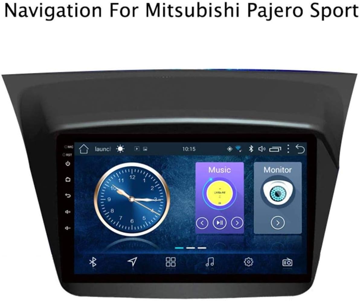 Android 8.1 GPS navigation devices for car Mitsubishi Pajero Sport from 2013 to 2018 Bluetooth/AUX/USB/Mirror Llink Ultrathin Touch Screen Multimedia Player,4G+WIFI,1+16G