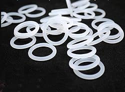Seal Washer 3pcs 5mm Wire Diameter Silicone O-Ring