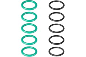 CHASEROAD 10 PCS M29517 Oil Pump Pickup Tube Seals Compatible with LS Engines 4.8, 5.3, 5.7, 6.0, 6.2,LS1, Premium Rubber 12584922 Oil Pump O Ring, Oil Pickup Tube Ring Replacement for LS to Prevent Oil Leakage