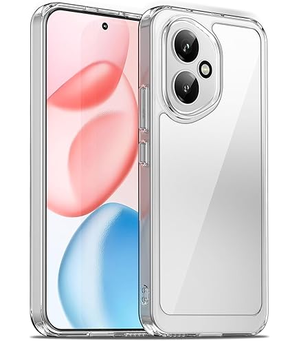 Custodia HFICY Slim Armour Per Honor 400 SMART – Silicone Trasparente Antiurto Con Protezione Schermo