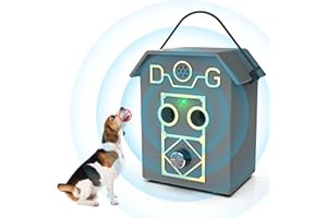 BUBBACARE Dog Barking Control Devices,3 Frequency Sonic Bark Deterrents,Rechargeable Anti Barking Device 30Ft Dog Barking Deterrent Ultrasonic Dog Barking Deterrent Stop Bark Box,Gentle Dog Indoor Outdoor